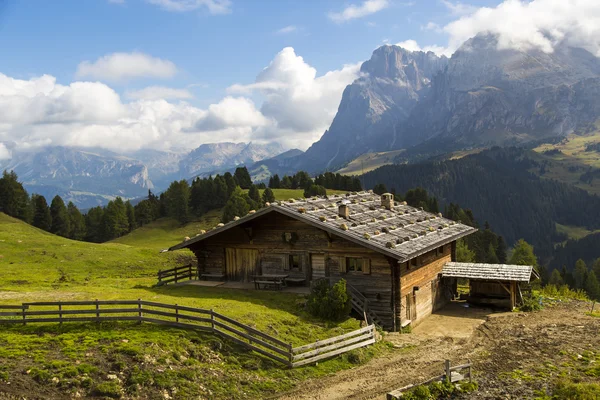 Refuge sur Seiser Alm Photos De Stock Libres De Droits