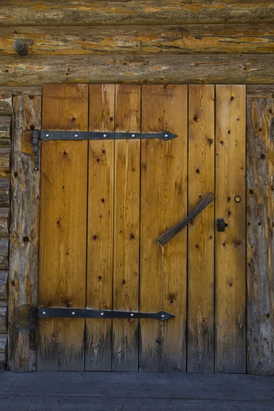 Dveře chýše — Stock fotografie