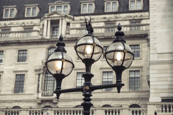 Black triple lantern — Stock Photo, Image