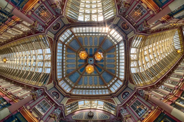 Roof of leadenhall market Stock Image