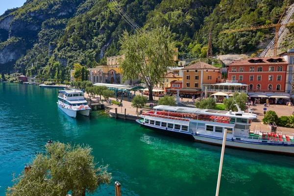 Riva Del Garda Lago Garda Italia Settembre 2019 Vista Sul — Foto Stock