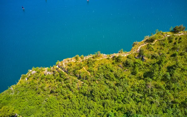 Panoramic View Beautiful Lake Garda Riva Del Garda Town Summer — Stock Photo, Image