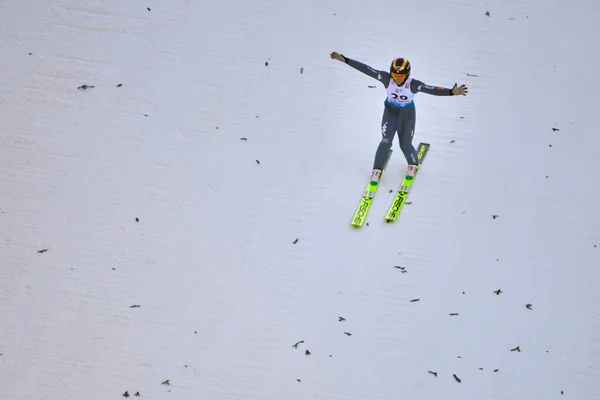 Rasnov Romania 24Th 26Th January 2020 Malsiner Lara Ski Jumper — Stock Photo, Image
