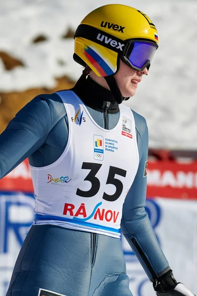 Rasnov Romania 24Th 26Th January 2020 Tikhonova Sofia Ski Jumper — Stock Photo, Image