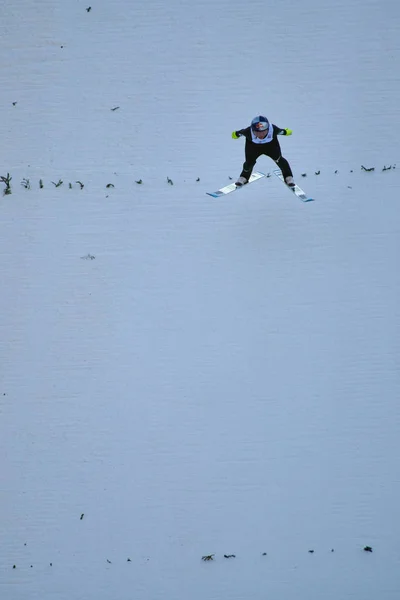 Rasnov Roumanie Janvier 2020 Sauteur Ski Takanashi Sara Remporte Coupe — Photo