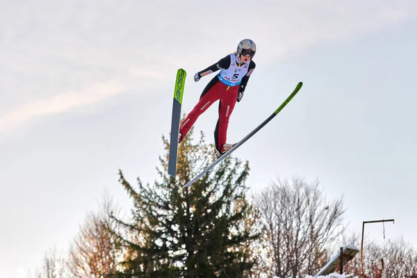 Rasnov Romania 24Th 26Th January 2020 Szwab Joana Ski Jumper — Stock fotografie