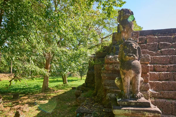 Antiguo Templo Prasat Preah Khan Complejo Angkor Wat Parque Arqueológico — Foto de Stock