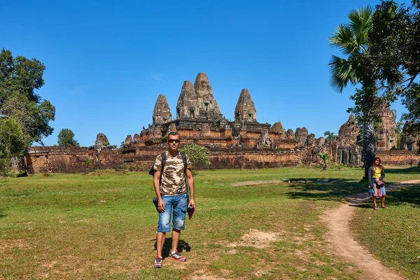 Pre Rup Khmer Temple Angkor Thom Popular Tourist Attraction Angkor — Stock Photo, Image