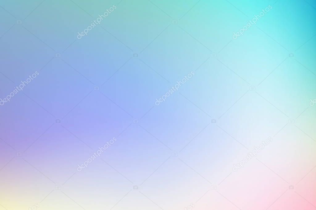 Colorful gradient pastel color background.