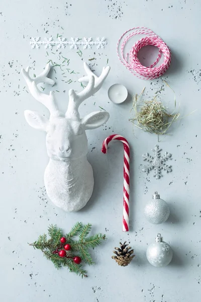 Noel süslemeleri Grey - kış duygudurum kurulu