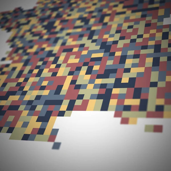 Ретро Ілюстрація Пікселів — стокове фото