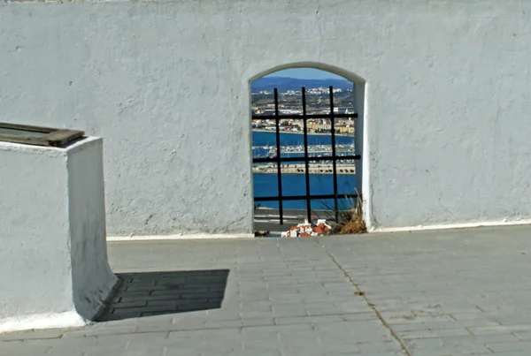 Ventana en Gibraltar — Foto de Stock