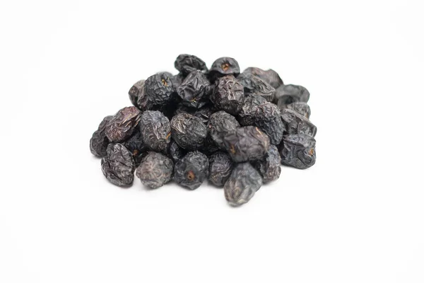 Date Frutta Isolata Sfondo Bianco — Foto Stock