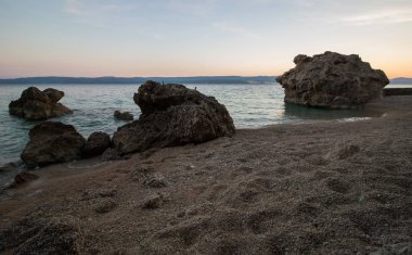 A perfect sunset in Croatia, Dalmatia