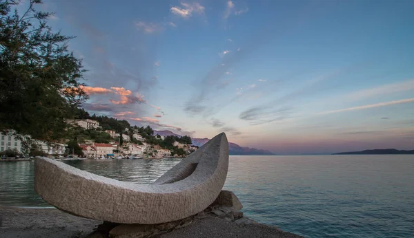 A perfect sunset in Croatia, Dalmatia