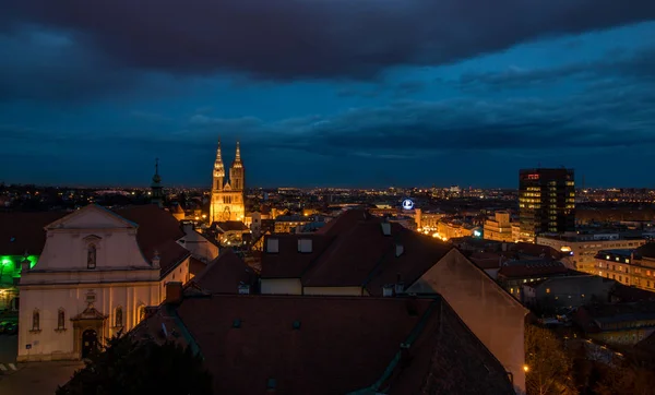 Zagreb by night, Croatia