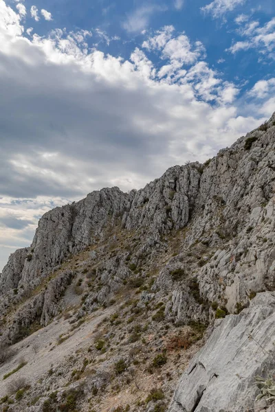 Increíble Vista Desde Montaña Dalmacia Croacia — Foto de Stock