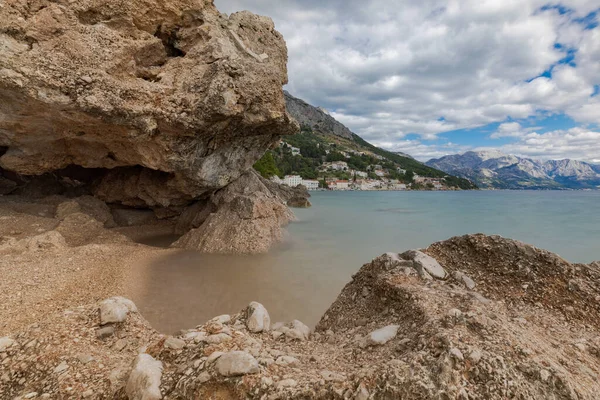 Sahilde harika bir bahar günü.