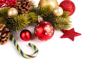 Mutlu Noeller ve mutlu yıllar kartı.