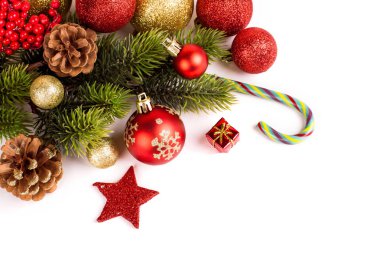 Mutlu Noeller ve mutlu yıllar kartı.