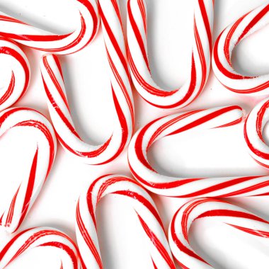 Beyaz arka plan üzerinde izole Noel şekerleme