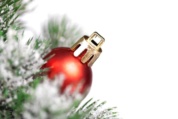 Vánoční koule a další dekorace na stromeček — Stock fotografie