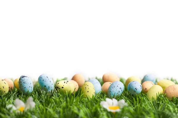Set di variopinte uova di Pasqua — Foto Stock