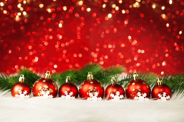 아름 다운 크리스마스 공 — 스톡 사진