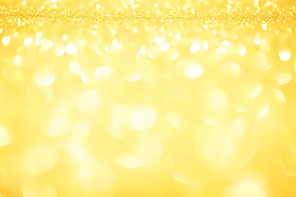 Guld abstrakt jul tindrade ljus bakgrund — Stockfoto