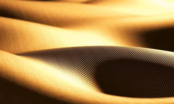 Fundo abstrato de material de ouro, renderização 3d — Fotografia de Stock