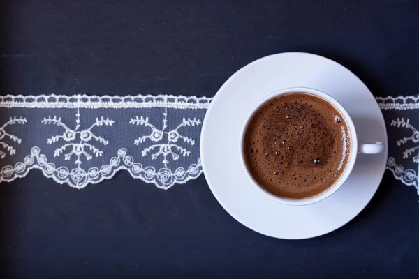 Türk kahvesi, hareketsiz yaşam tarzı — Stok fotoğraf
