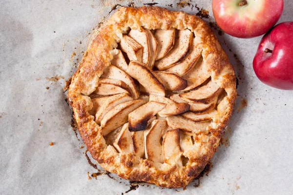 Galette di mele fatte in casa — Foto Stock