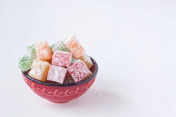 Turkish delight lokum — Stockfoto