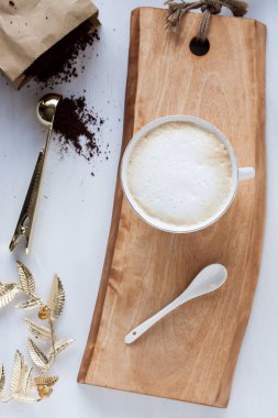 Bir fincan kahve, latte, cappuccino