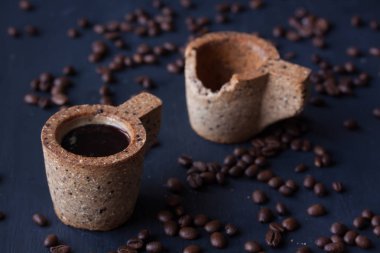 Bir tanımlama bilgisi fincan kahve