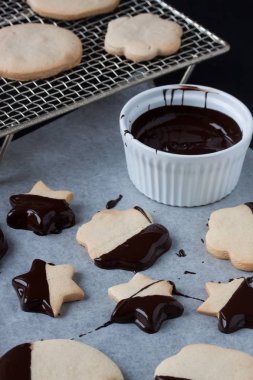 eritilmiş çikolata, çikolata fondü ile tanımlama