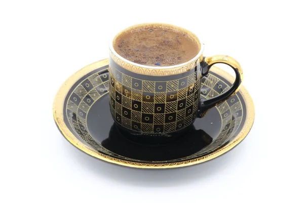 Turkish Coffee White Background — Stock Photo, Image