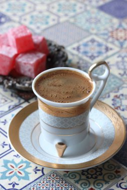 Türk kahvesi ve Türk lokumu