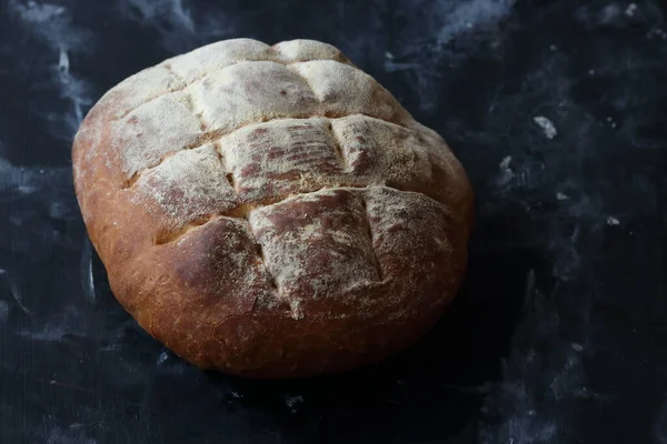 Pão Caseiro Pão Trigo Integral — Fotografia de Stock