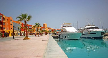 Marina, Hurghada, Mısır.