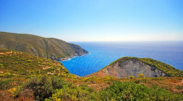 Navagio Beach Shipwreck Beach Sur Île Zante Grèce — Photo