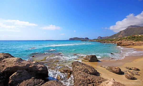 그리스의 크레타 섬에 Balos 해변의 풍경. — 스톡 사진