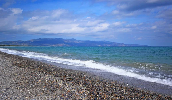 Landschaft von Balos Strand auf Betoninsel in Griechenland. — Stockfoto