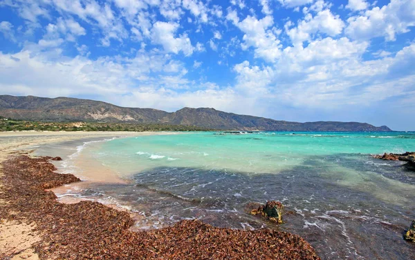 Landscape of Balos beach at Crete island in Greece. — Stock Photo, Image