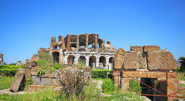 Capua Italië Het Romeinse Amfitheater — Stockfoto