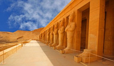 Anscient Tapınağı Karnak Luxor - yıkık Thebes Mısır