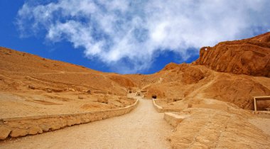 Anscient Tapınağı Karnak Luxor - yıkık Thebes Mısır