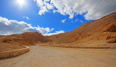 Anscient Tapınağı Karnak Luxor - yıkık Thebes Mısır