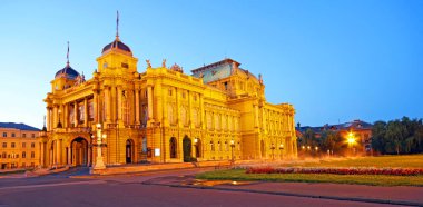  gece - zagreb Hırvatistan milli theate