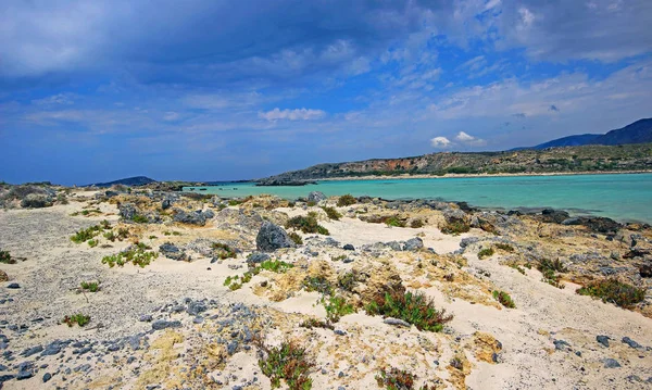 Elafonissi Beach Crete Greece — Stock Photo, Image
